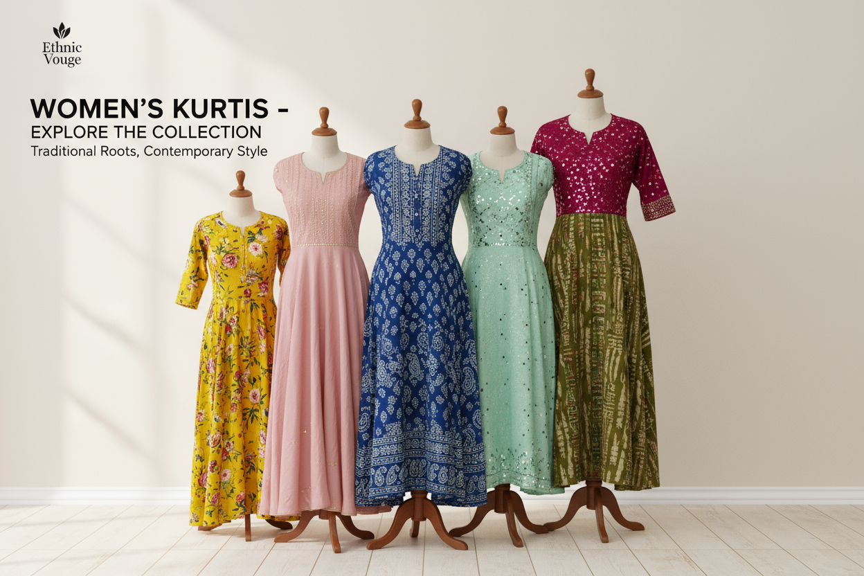 Multiple kurtis in one banner 